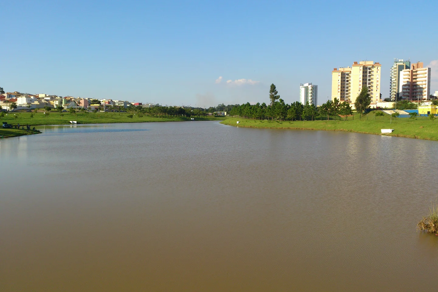 Lago do Parque Ecológico de Indaiatuba